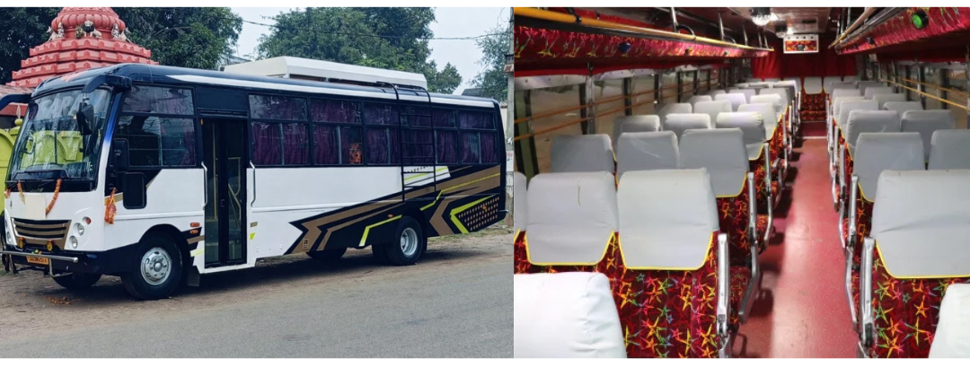 55 seater non AC coach