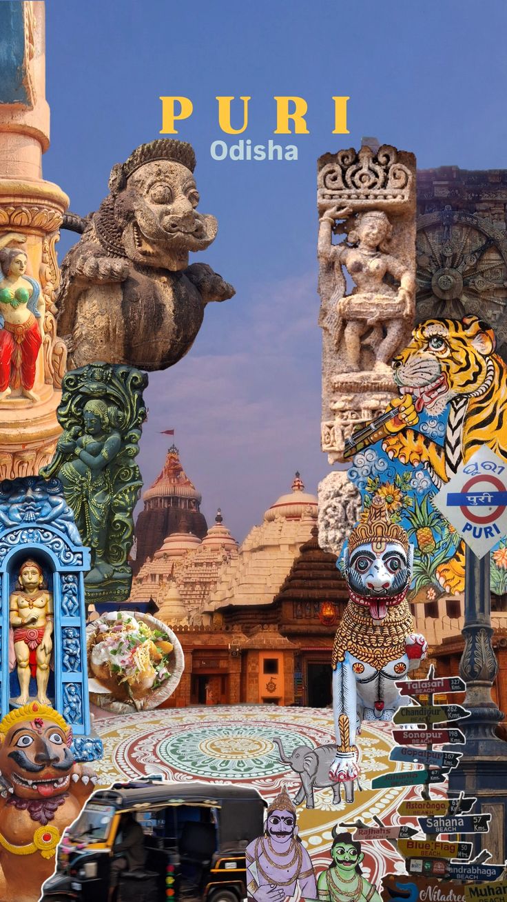 Raghurajpur & Sakhigopal Tour Package from Puri